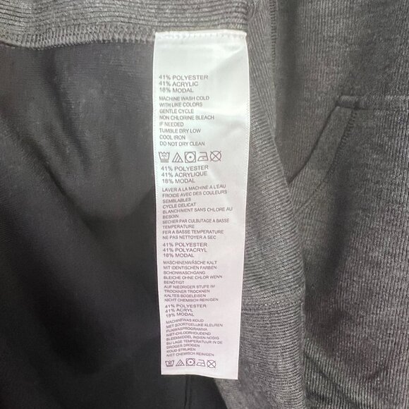 NWT Tommy Bahama Costa Hoodie Poncho Gray Size L/XL NEW - Picture 10 of 10